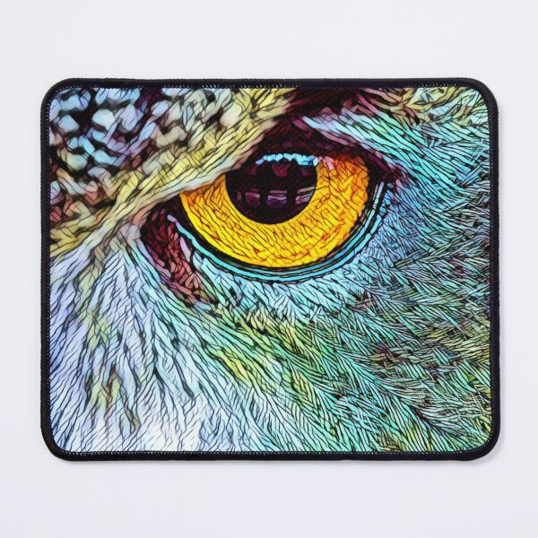 Item preview, Beautiful close up of an Owls eye designed and sold by ditzy-designs.