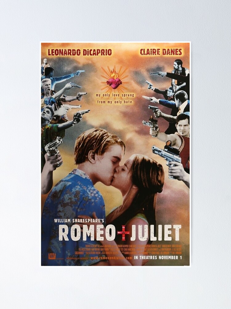 "ROMEO AND JULIET MOVIE" Poster for Sale by joanitaroger Redbubble