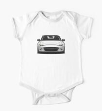 Mazda MX-5 Miata 4th Generation 2015 White One Piece - Short Sleeve