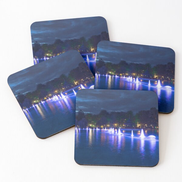 Item preview, Illuminated Music - Plovdiv Singing Fountains at Night designed and sold by Georgia Mizuleva.