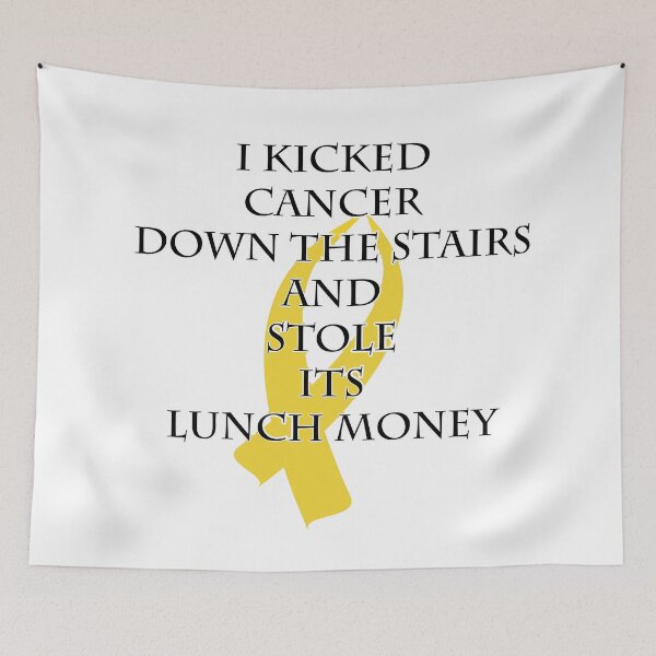 Item preview, Cancer Bully (Gold Ribbon)  designed and sold by blakcirclegirl.