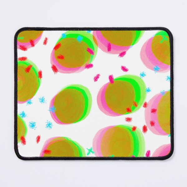 Item preview, Preppy Watercolor Brushstroke Free Polka Dots Pink and Green Spots Dots Dalmation Animal Spots Design Multicolor designed and sold by theprintedclub.