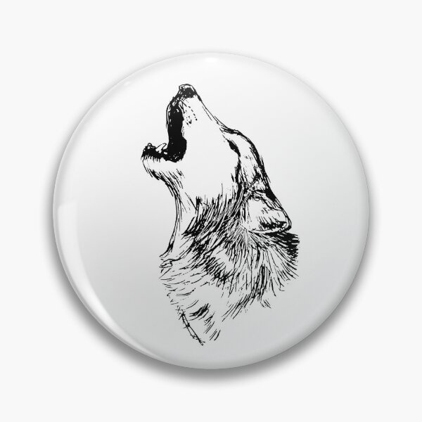 Item preview, Wolf  Moon Black Craze Tees designed and sold by Barnissim.