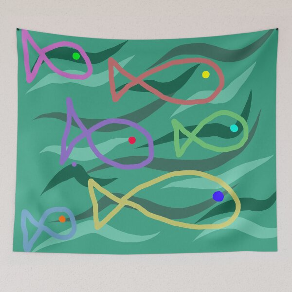 Item preview, See Through Fishies In The Sea designed and sold by ColourTrips.