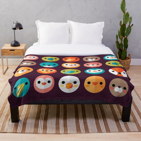Item preview, Smiley Faces - Cute Animal Faces designed and sold by Daisy Beatrice.