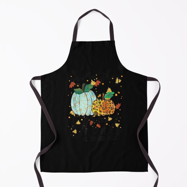 Item preview, In Everything Give Thanks 1 Thess 5 18 Leopard Pumpkin T-Shirt designed and sold by BlochEmiline.