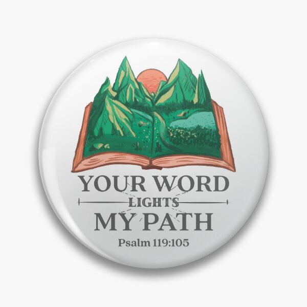 Item preview, Your Word Lights My Path Psalm 119 Verse 105 | Bible | Scriptures | Christian Art | Gospel | Proverbs 3 Verse 6 designed and sold by MJDezigns.
