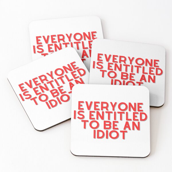 Item preview, Everyone is entitled to be an idiot designed and sold by GamersLands.