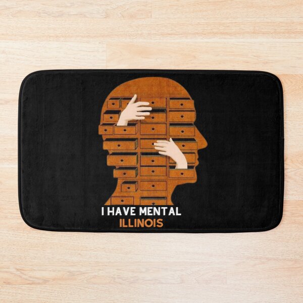 Item preview, I Have Mental Illinois Essential T-Shirt designed and sold by Flacki0.