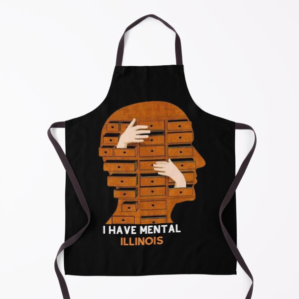Item preview, I Have Mental Illinois Essential T-Shirt designed and sold by Flacki0.