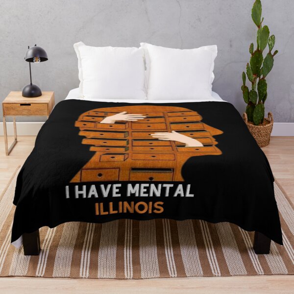 Item preview, I Have Mental Illinois Essential T-Shirt designed and sold by Flacki0.