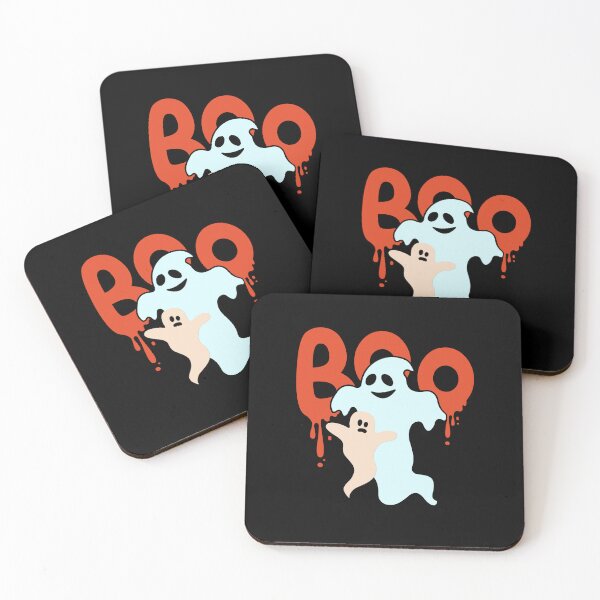 Item preview, Spooky ghost Halloween retro vintage  designed and sold by ArtfulGiftShop.