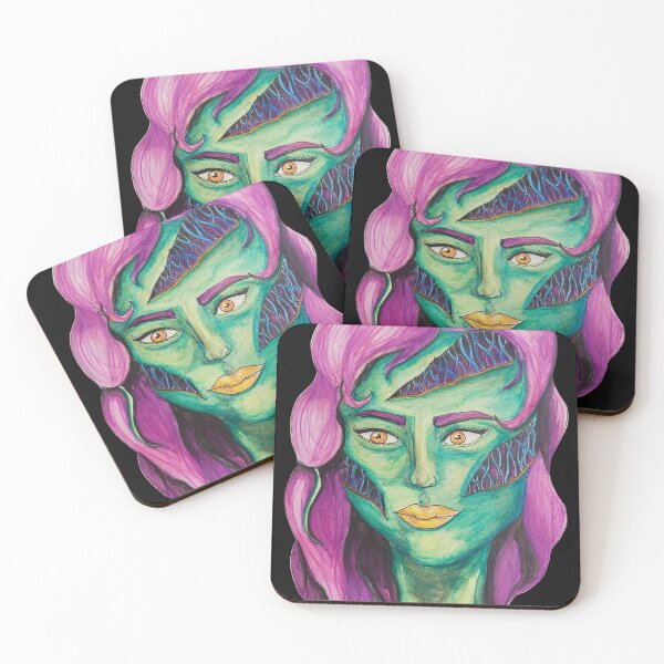 Item preview, Colourful Zombie girl with stitched face designed and sold by msro1.