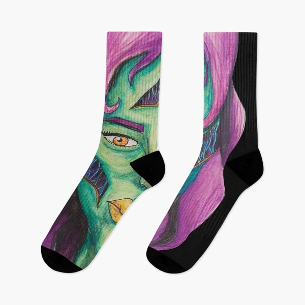 Item preview, Colourful Zombie girl with stitched face designed and sold by msro1.