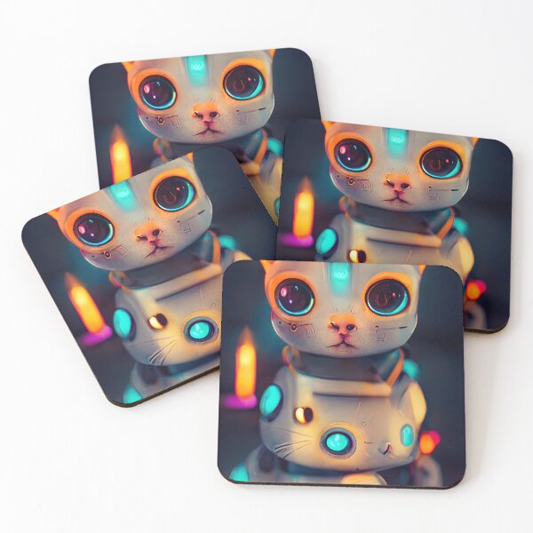 Item preview, Cute Robotic Cat designed and sold by Jaraz.