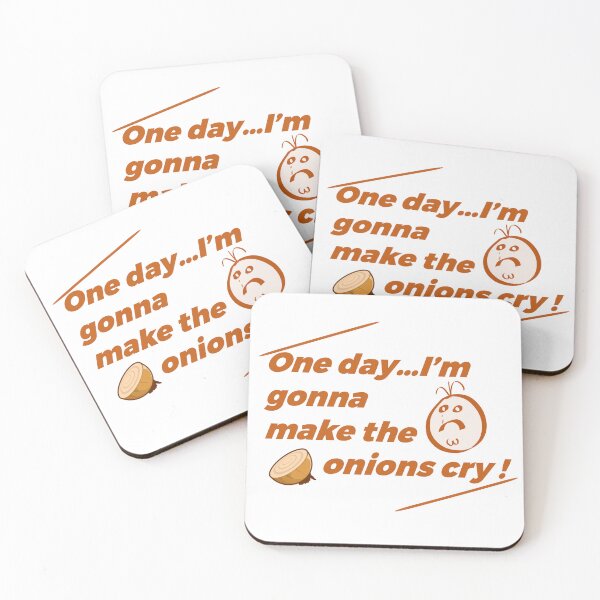 Item preview, One day i am going to make the onion cry, funny cooking quote for the kitchen designed and sold by Pixtela ..