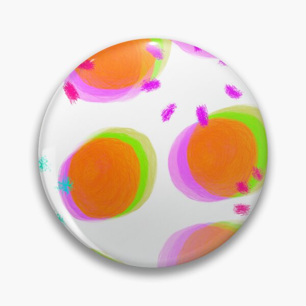 Item preview, Preppy Watercolor Brushstroke Free Polka Dots Orange, Purple and Green Spots Dots Dalmation Animal Spots Design Multicolor designed and sold by theprintedclub.