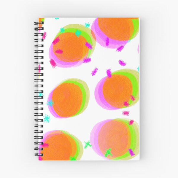 Item preview, Preppy Watercolor Brushstroke Free Polka Dots Orange, Purple and Green Spots Dots Dalmation Animal Spots Design Multicolor designed and sold by theprintedclub.