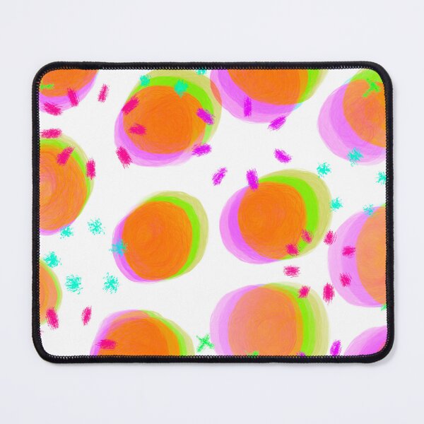 Item preview, Preppy Watercolor Brushstroke Free Polka Dots Orange, Purple and Green Spots Dots Dalmation Animal Spots Design Multicolor designed and sold by theprintedclub.