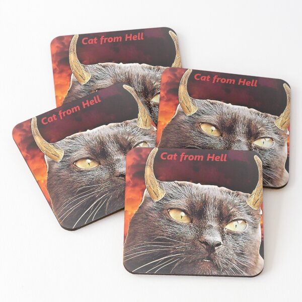 Item preview, Cat from hell designed and sold by David-Howells.
