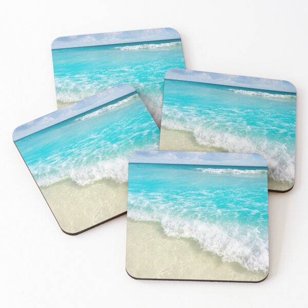 Item preview, Aqua blue beach designed and sold by GraphicSmartCo.