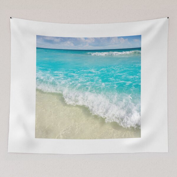 Item preview, Aqua blue beach designed and sold by GraphicSmartCo.
