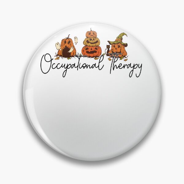 Item preview, Occupational Therapy Halloween T-shirt, Fall OT Shirt, OTA Autumn T-shirt, Therapy Pumpkin Shirt, Halloween Occupational Therapy designed and sold by LAWRENCE-MORROW.
