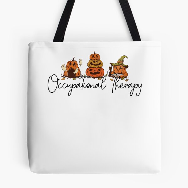 Item preview, Occupational Therapy Halloween T-shirt, Fall OT Shirt, OTA Autumn T-shirt, Therapy Pumpkin Shirt, Halloween Occupational Therapy designed and sold by LAWRENCE-MORROW.