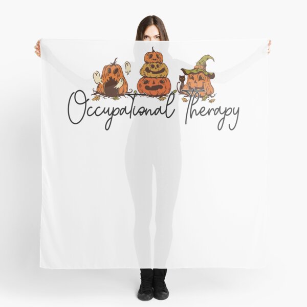 Item preview, Occupational Therapy Halloween T-shirt, Fall OT Shirt, OTA Autumn T-shirt, Therapy Pumpkin Shirt, Halloween Occupational Therapy designed and sold by LAWRENCE-MORROW.