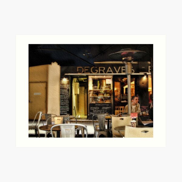 Degraves Espresso, Degraves Street, Melbourne, Victoria, Australia Art Print