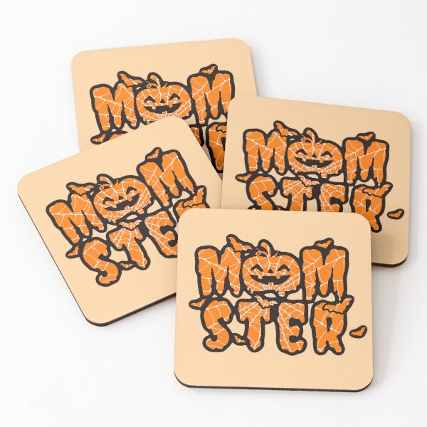 Item preview, Momster Halloween retro vintage  designed and sold by ArtfulGiftShop.