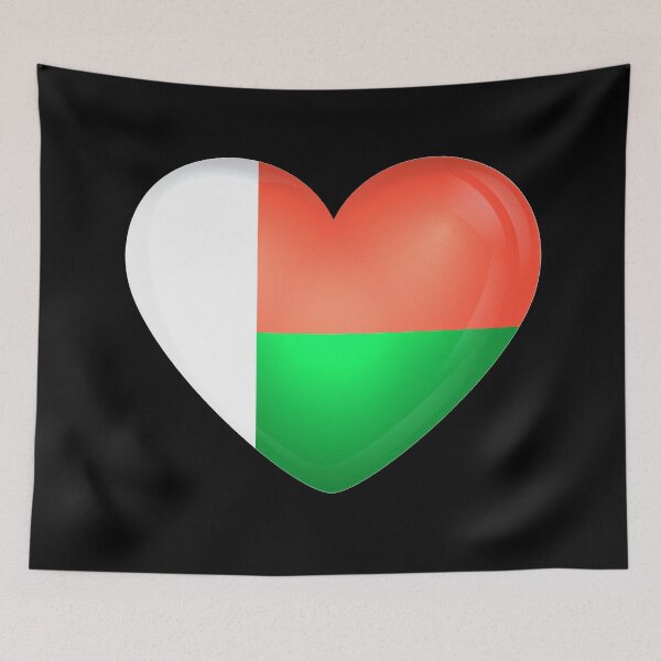 Item preview, My heart is in Madagascar, Love Madagascar. designed and sold by ArtIsParty.