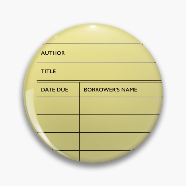 Item preview, Library Card designed and sold by iconikit.