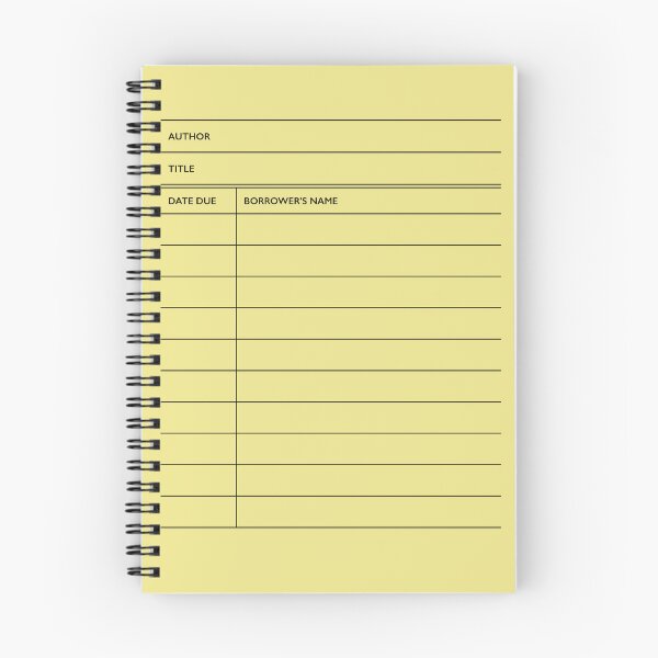 Item preview, Library Card designed and sold by iconikit.