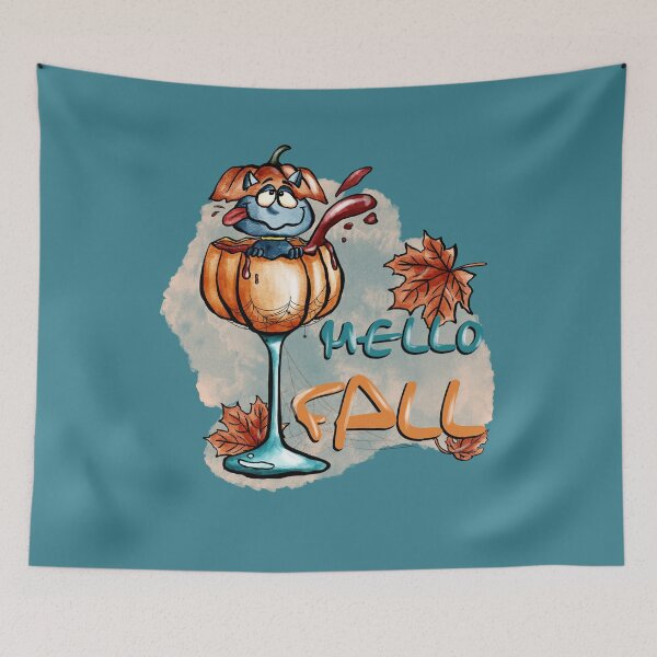 Item preview, Hello Fall designed and sold by RockBeeDesigns.