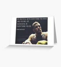 Conor McGregor Greeting Card