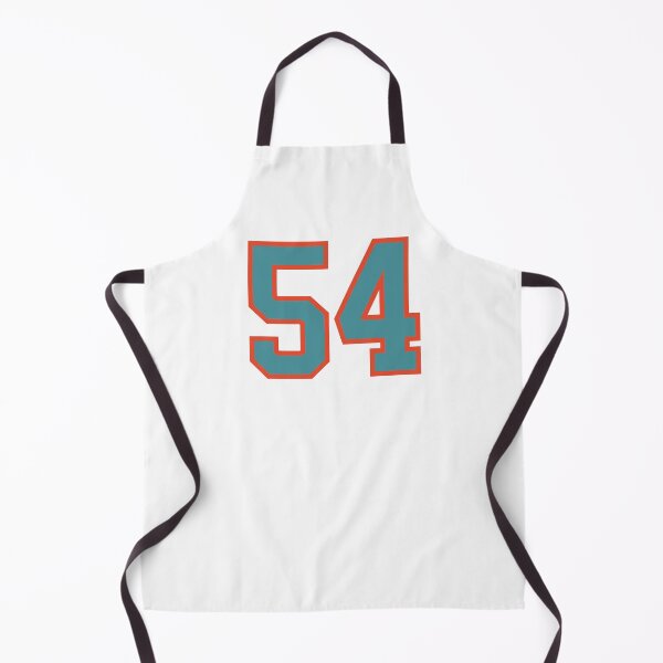 Item preview, 54 number, aqua orange lucky sports fifty four designed and sold by ArtIsParty.