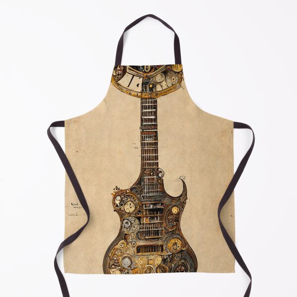 Item preview, Steampunk Guitar designed and sold by ladarkepoque.