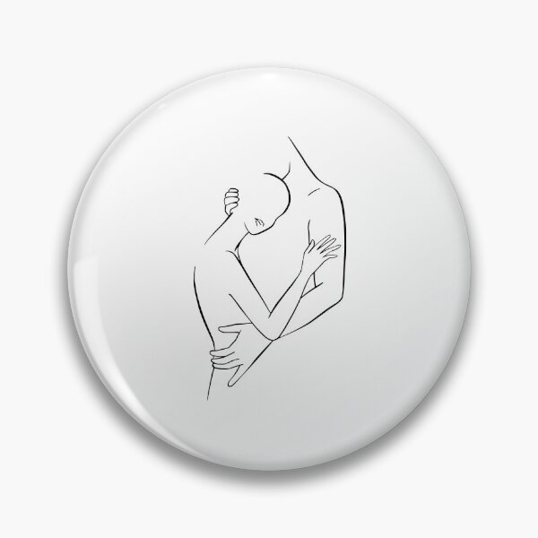 Item preview, Line art couple. Hand drawn woman and man. Love illustration designed and sold by AnmarkArt.