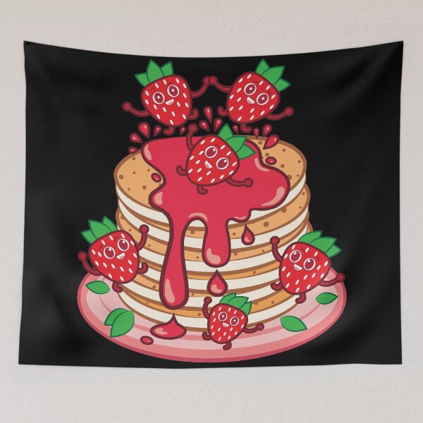 Item preview, Strawberry Pancakes designed and sold by plushism.