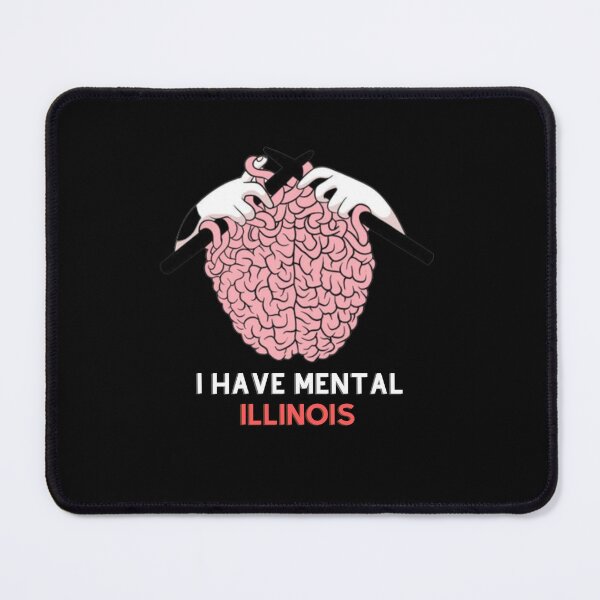 Item preview, I Have Mental Illinois Essential T-Shirt designed and sold by Flacki0.