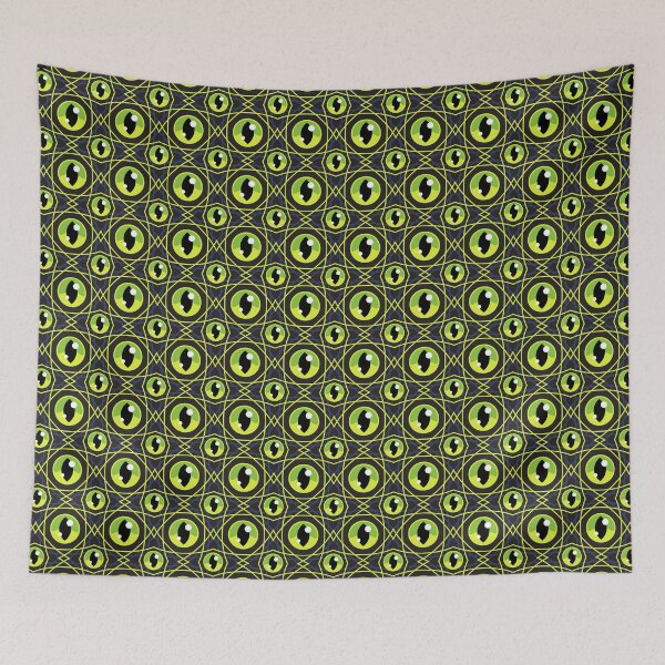 Item preview, Scary Cats Eye Halloween Design designed and sold by LarkDesigns.