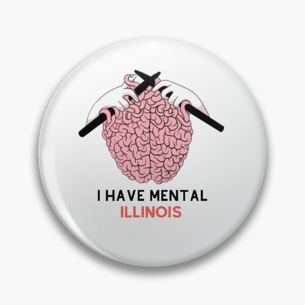 Item preview, I Have Mental Illinois Essential T-Shirt designed and sold by Flacki0.