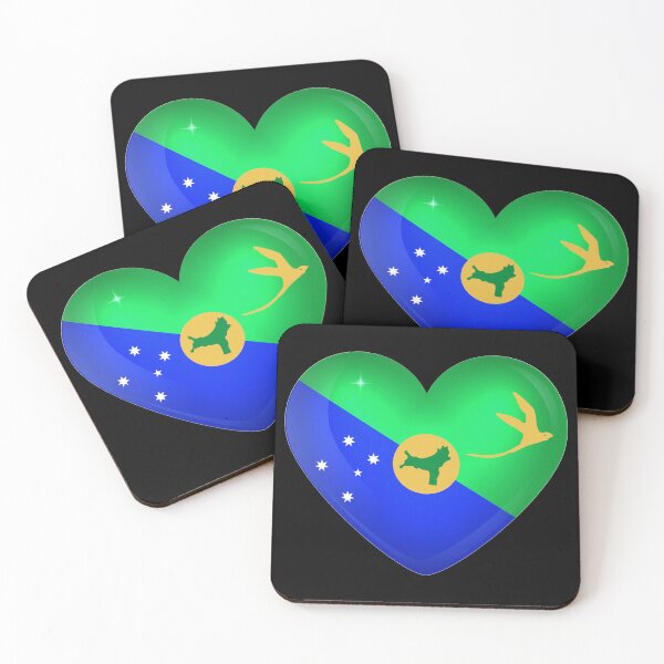 Item preview, My heart is in Christmas Island, Love Christmas Island. designed and sold by ArtIsParty.