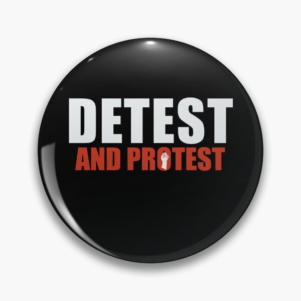 Item preview, Detest and protest  designed and sold by redraiph.
