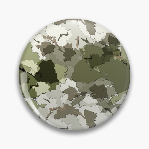 Item preview, Ukraine Cammo - Ukrainian Map Camouflage Half designed and sold by kernowerno.