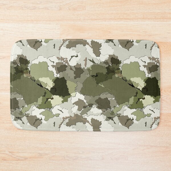 Item preview, Ukraine Cammo - Ukrainian Map Camouflage Half designed and sold by kernowerno.
