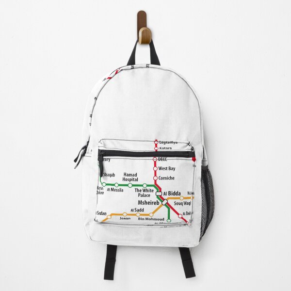 Item preview, DOHA Metro Map designed and sold by UrbanRail.