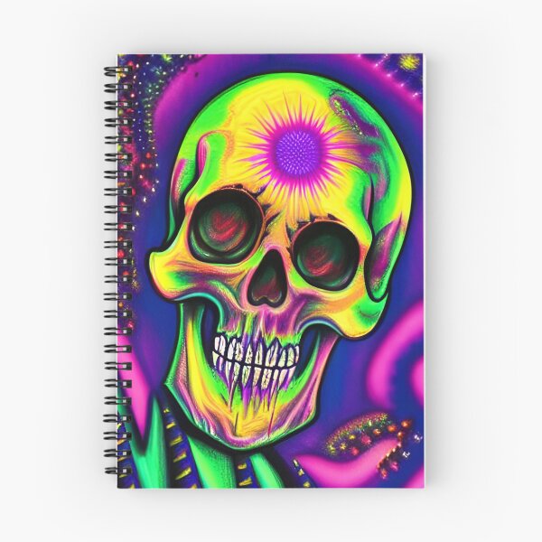Item preview, Colorful skull artwork designed and sold by Gaspar Avila.