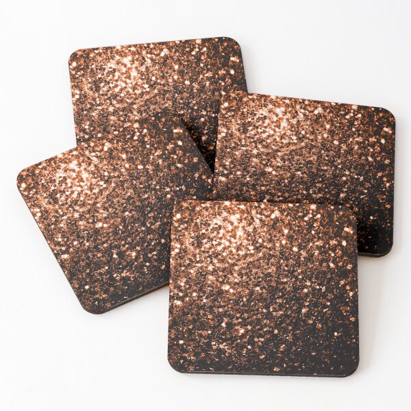 Artikelvorschau, Bronze-Orange-Braun-Kunstglitter funkelt (Foto von Glitzer – nicht reflektierend) entworfen und verkauft von PLdesign.